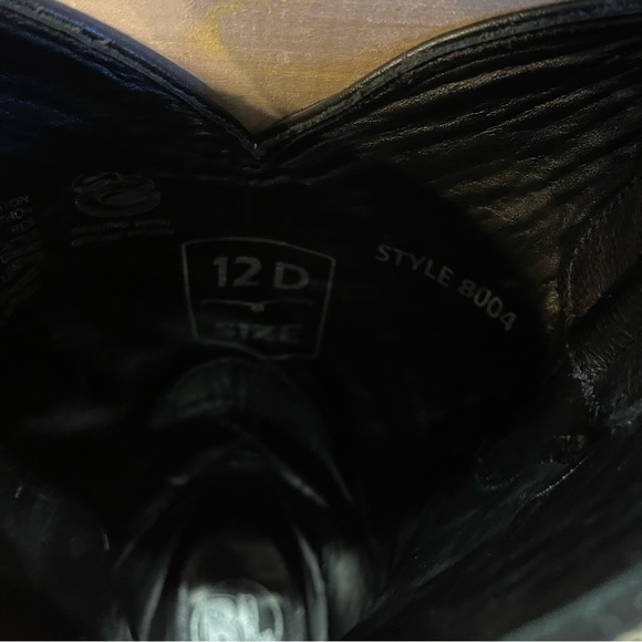 Rockin’ Leather python exotic skin Cowboy boots. Size 12D. - Picture 6 of 6